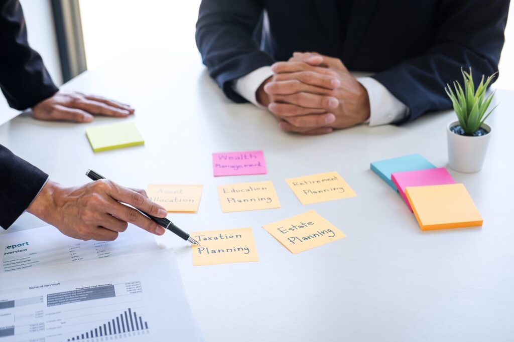 Wealth Management and financial concept